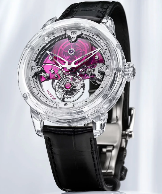 Replica Ulysse Nardin Royal Sapphire Flying Tourbillon Ruby Watch 793.300LE-7A-RUBY/1A